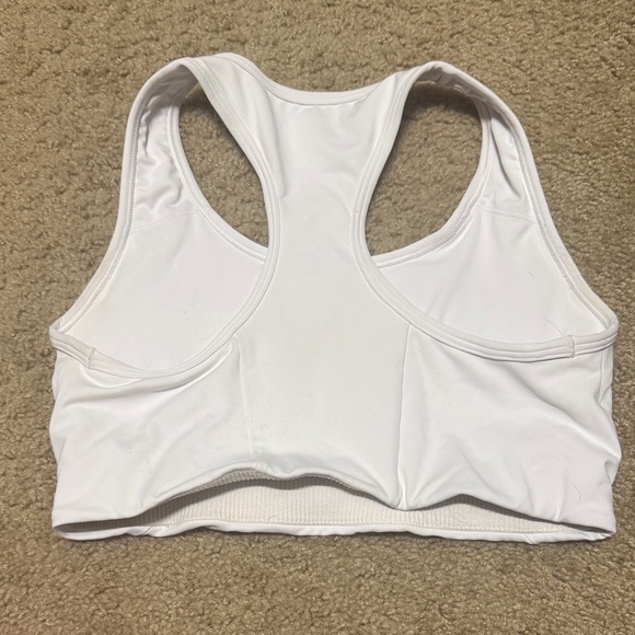 Gymshark White Racerback Top - Picture 2 of 2